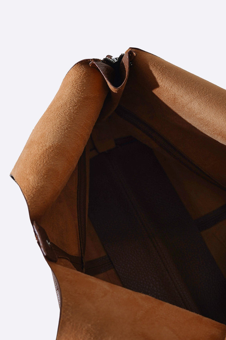 CAMEL SOFT TRAVELER TOTE