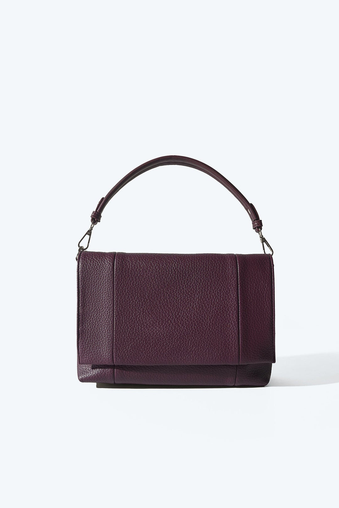 BURGUNDY MENORA CROSSBODY BAG