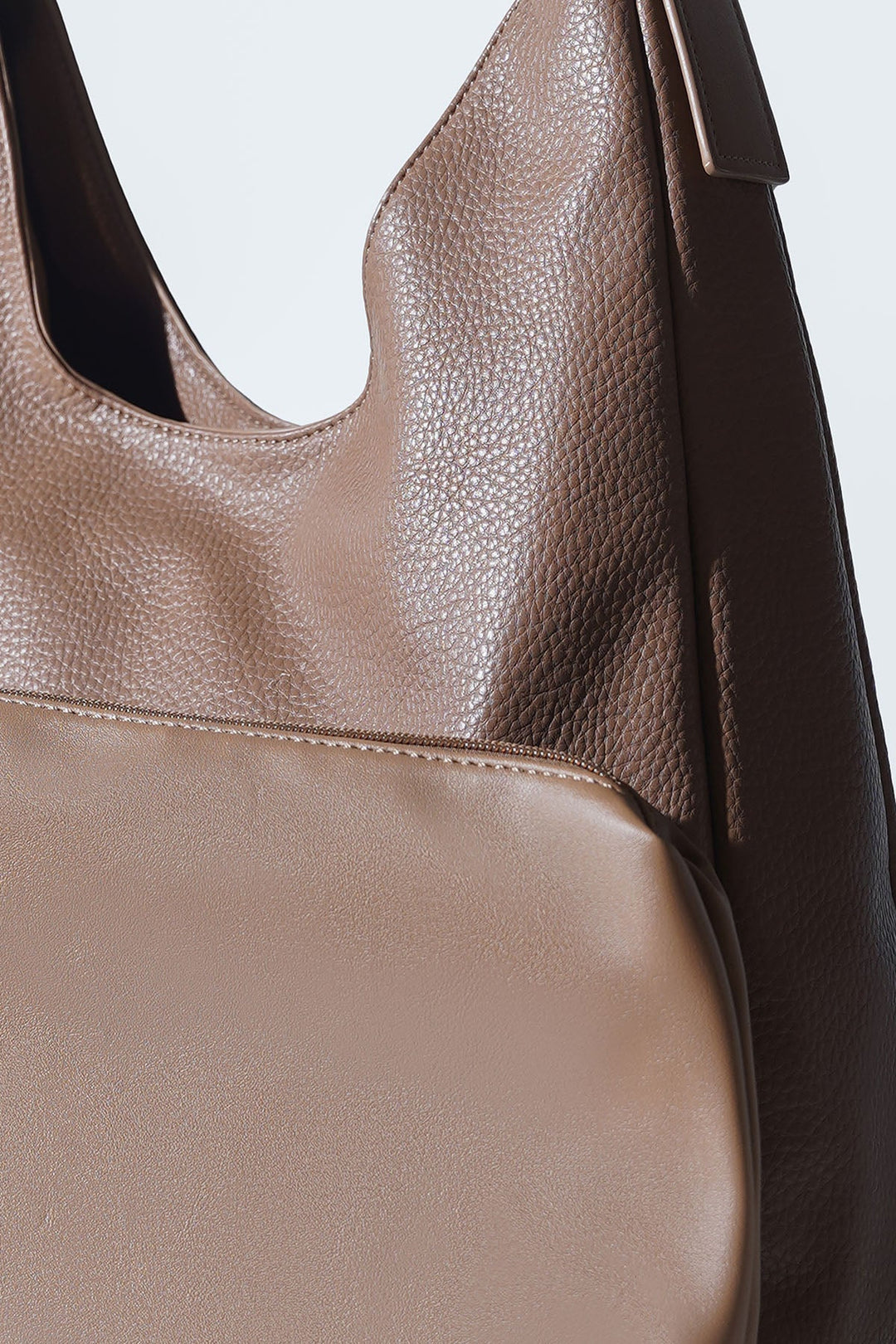 BROWN GOZO TRAVEL TOTE