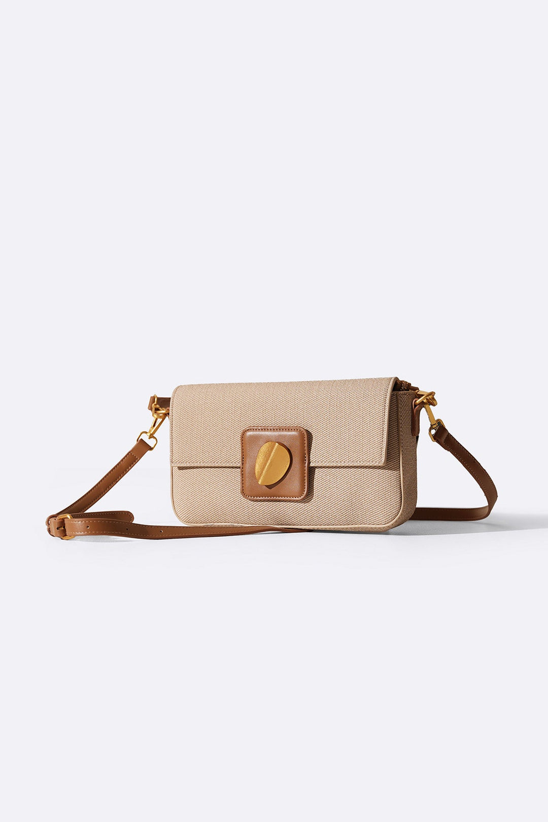 BEIGE STUDIO SHOULDER BAG