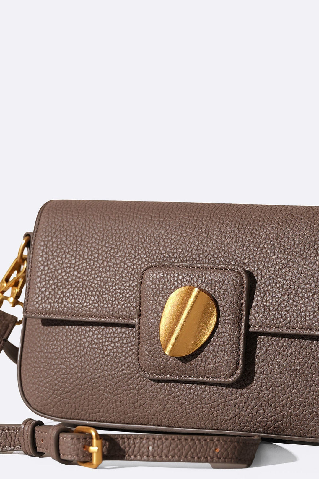 TAN STUDIO SHOULDER BAG