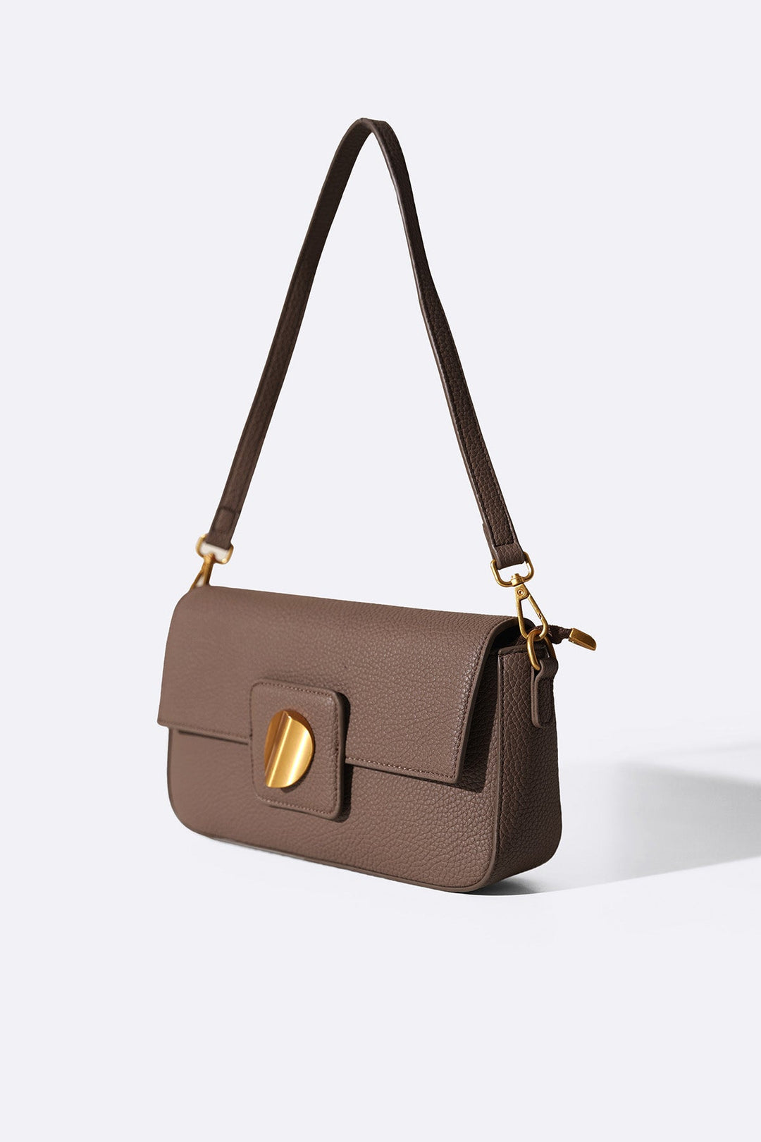 TAN STUDIO SHOULDER BAG