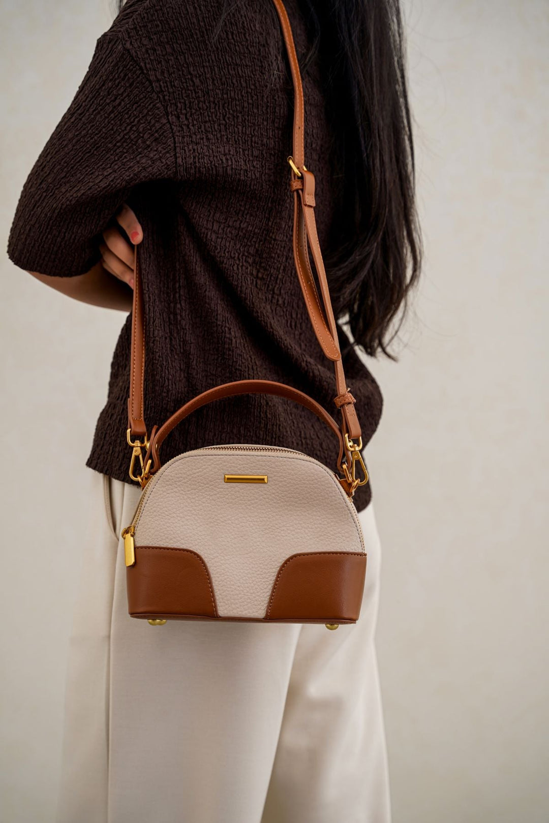CREAM MODA VINTAGE BAG
