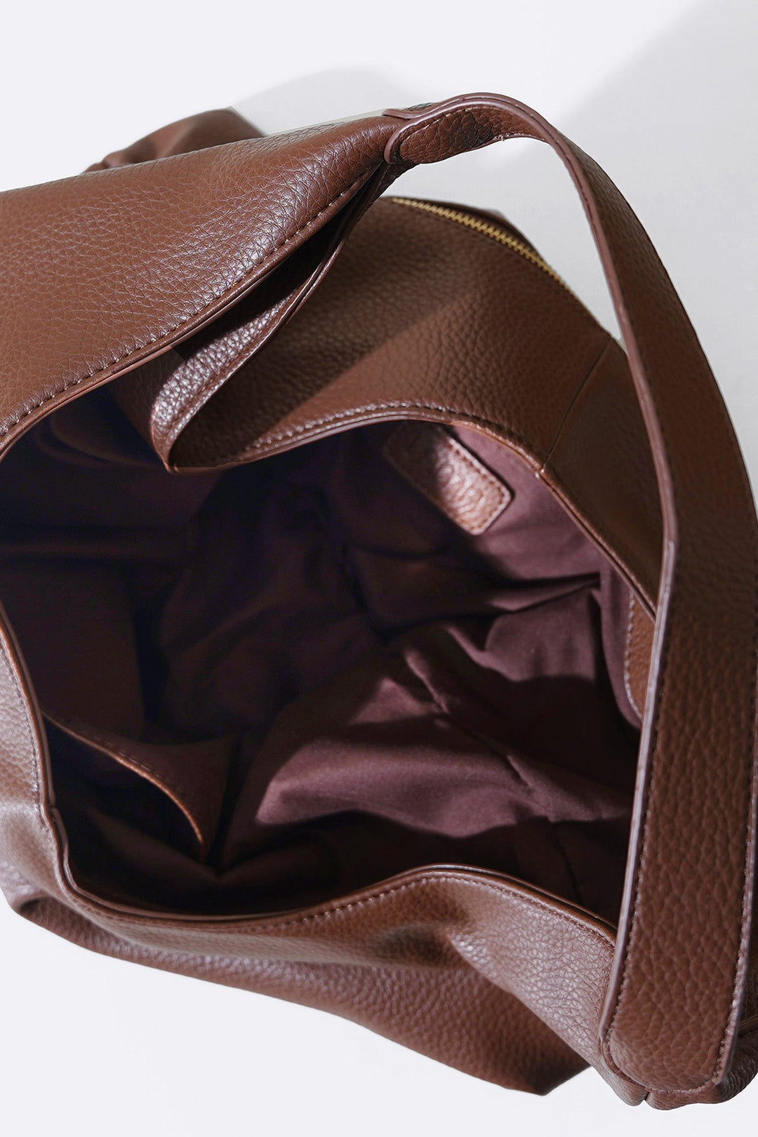 CHOCOLATE SLOUCHY SOFT TOTE