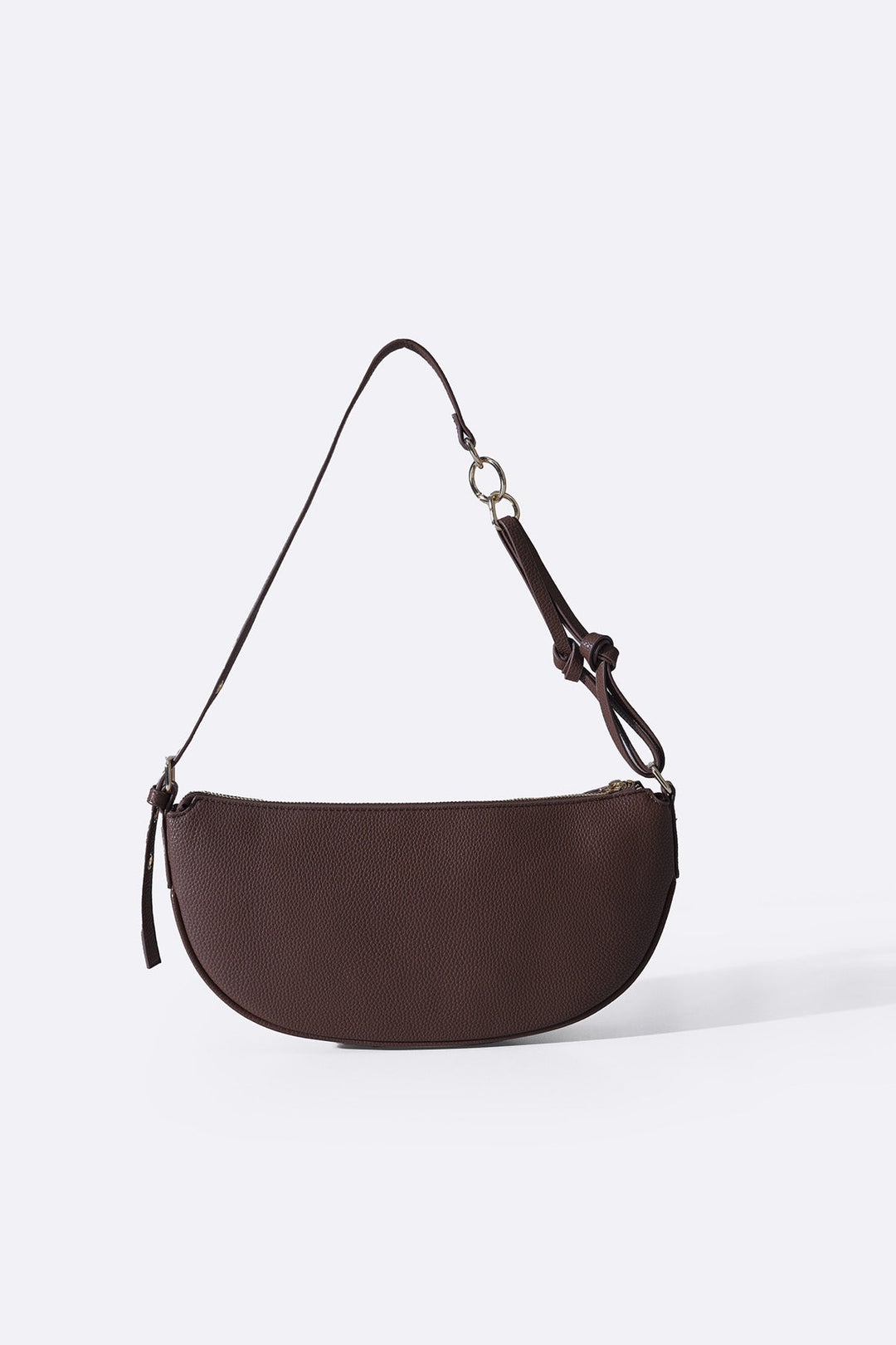 BROWN AFTER HOURS SHOULDER BAG