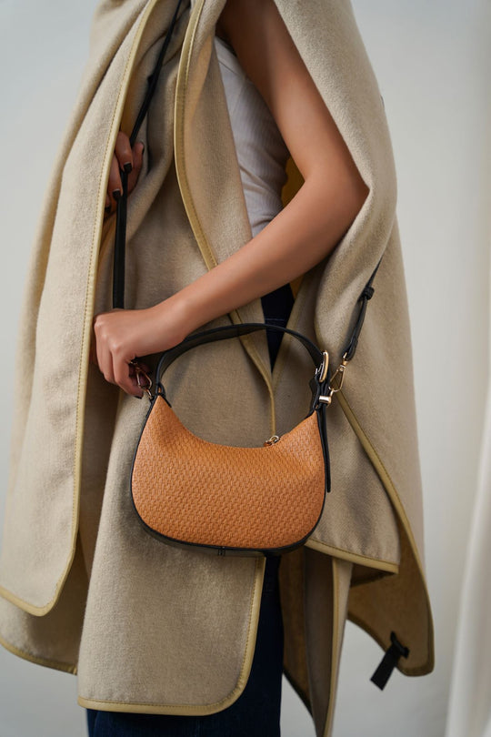 BROWN CALILO CROSSBODY BAG