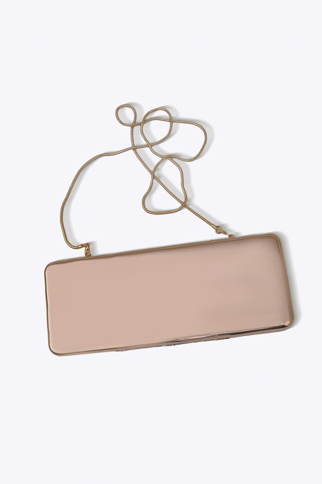GOLD METALLIC NIGHT CLUTCH