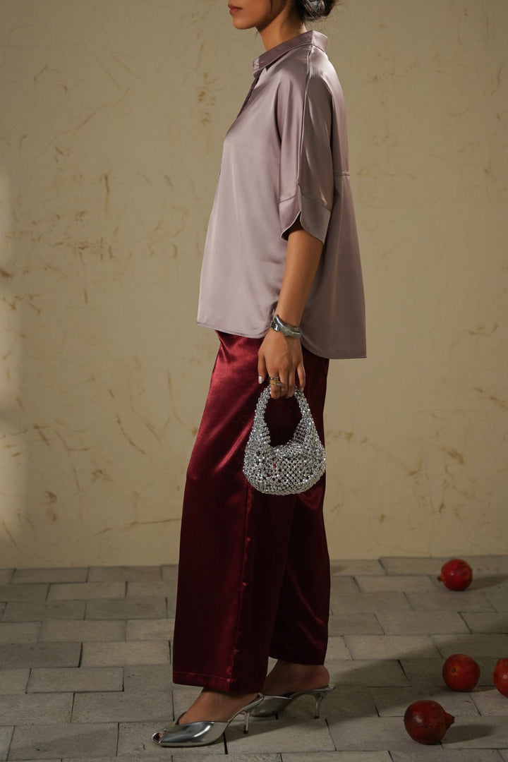 SILVER COCKTAIL CLUTCH