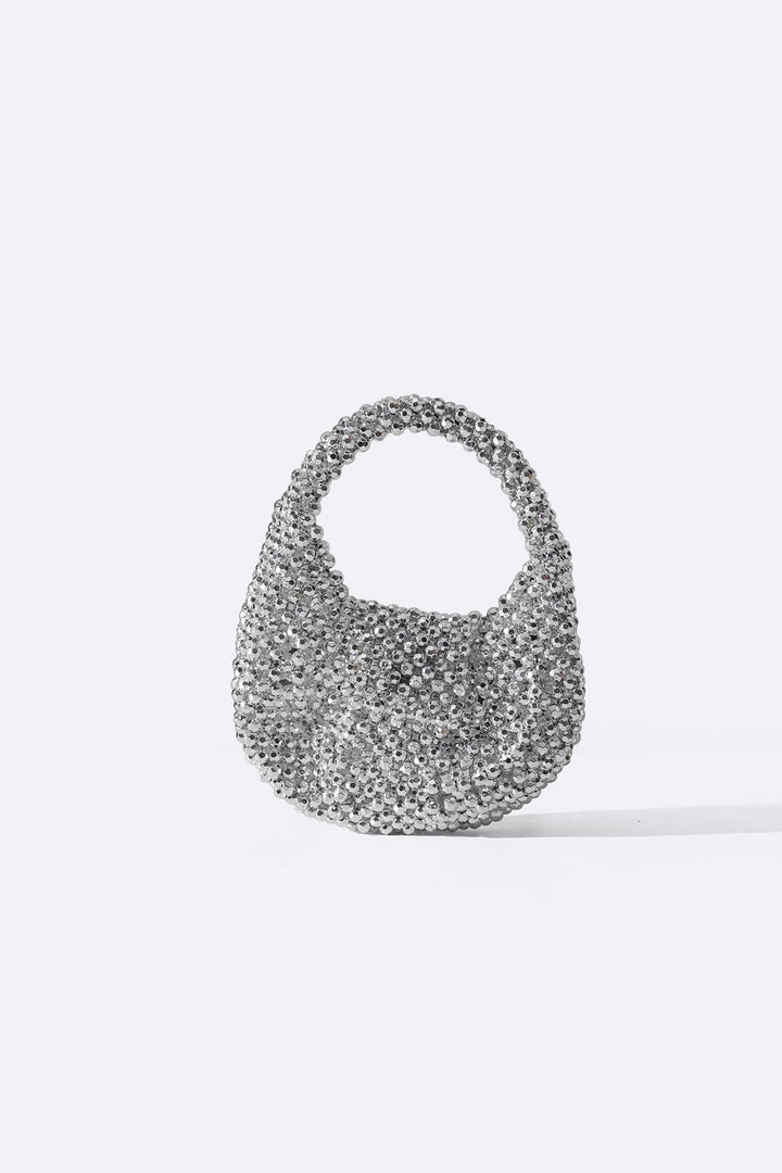SILVER COCKTAIL CLUTCH