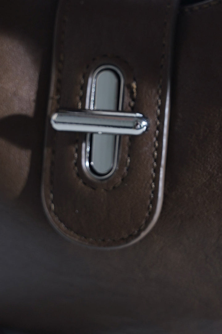 BROWN GREY SPADA TOP HANDLE