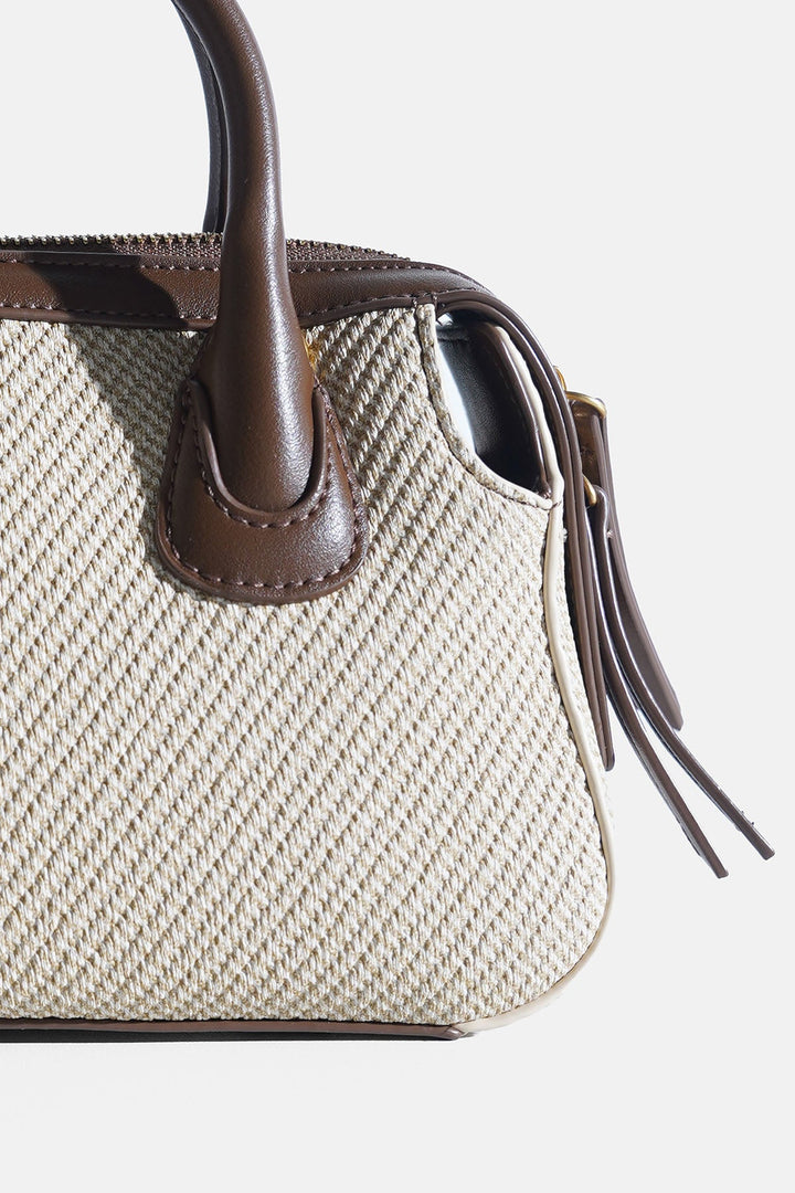 BROWN STROZZI CROSSBODY