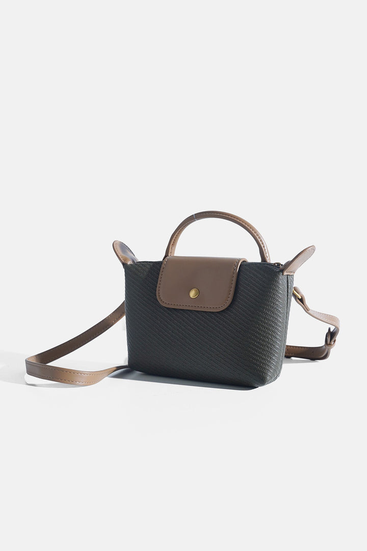 GREEN SMALL LOTUS CROSSBODY