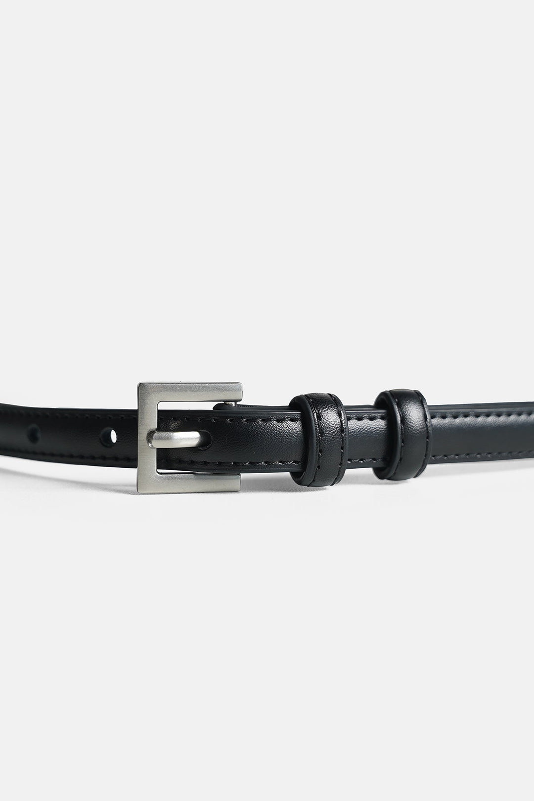 BLACK-ZULU SLIM BELT