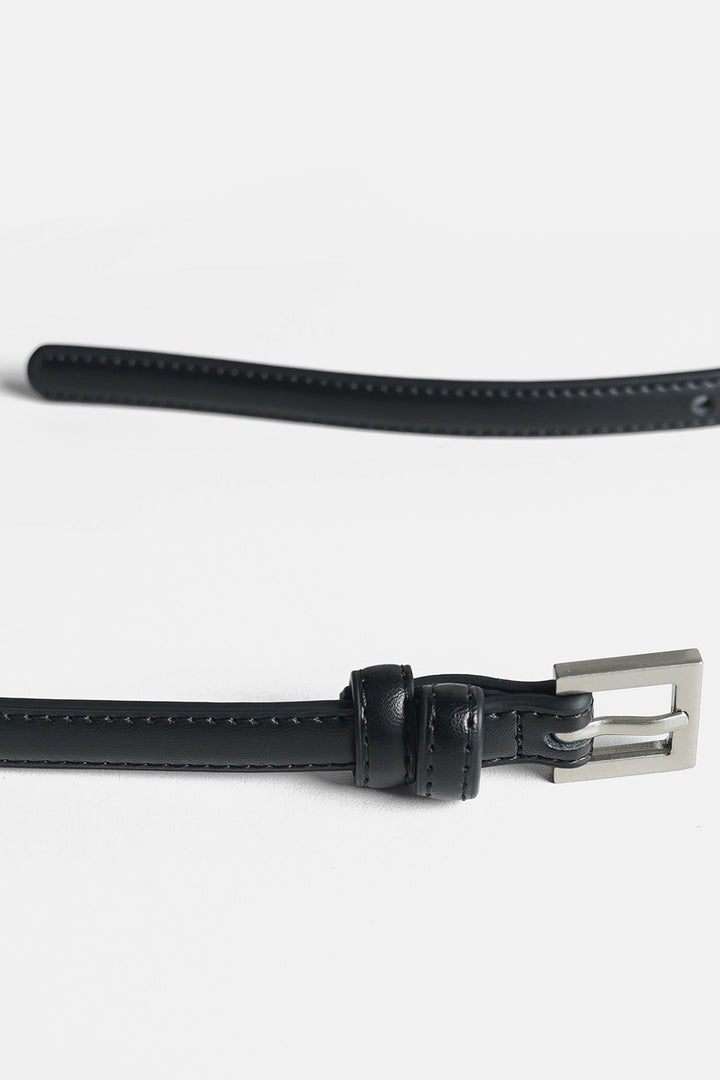 BLACK-ZULU SLIM BELT