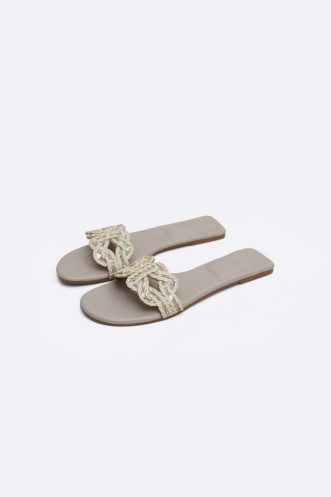 WHITE MINI CRYSTAL SLIDES