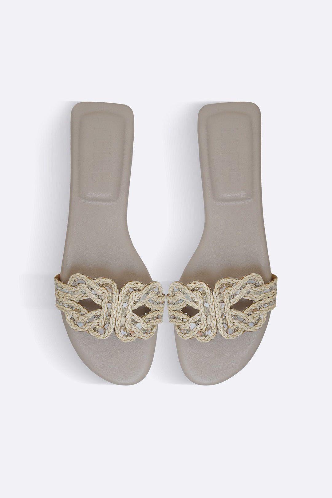 WHITE MINI CRYSTAL SLIDES