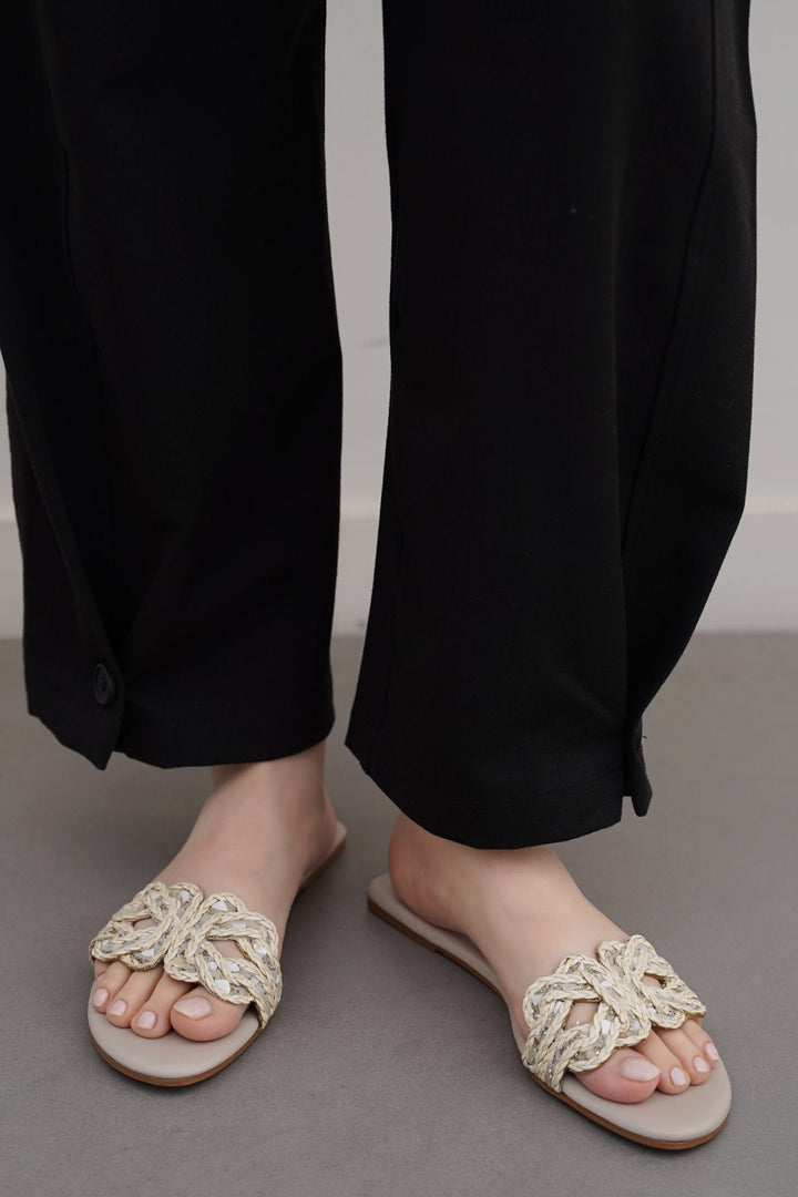 WHITE MINI CRYSTAL SLIDES