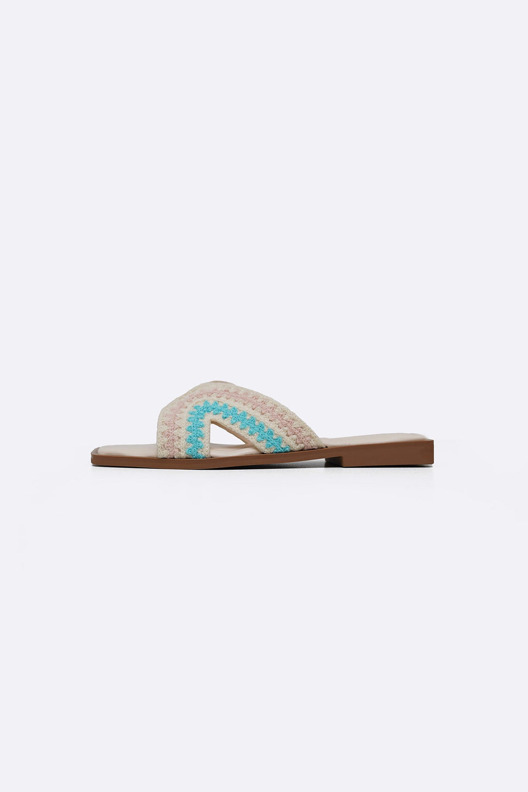 OFF WHITE GO TROPICAL SLIDES