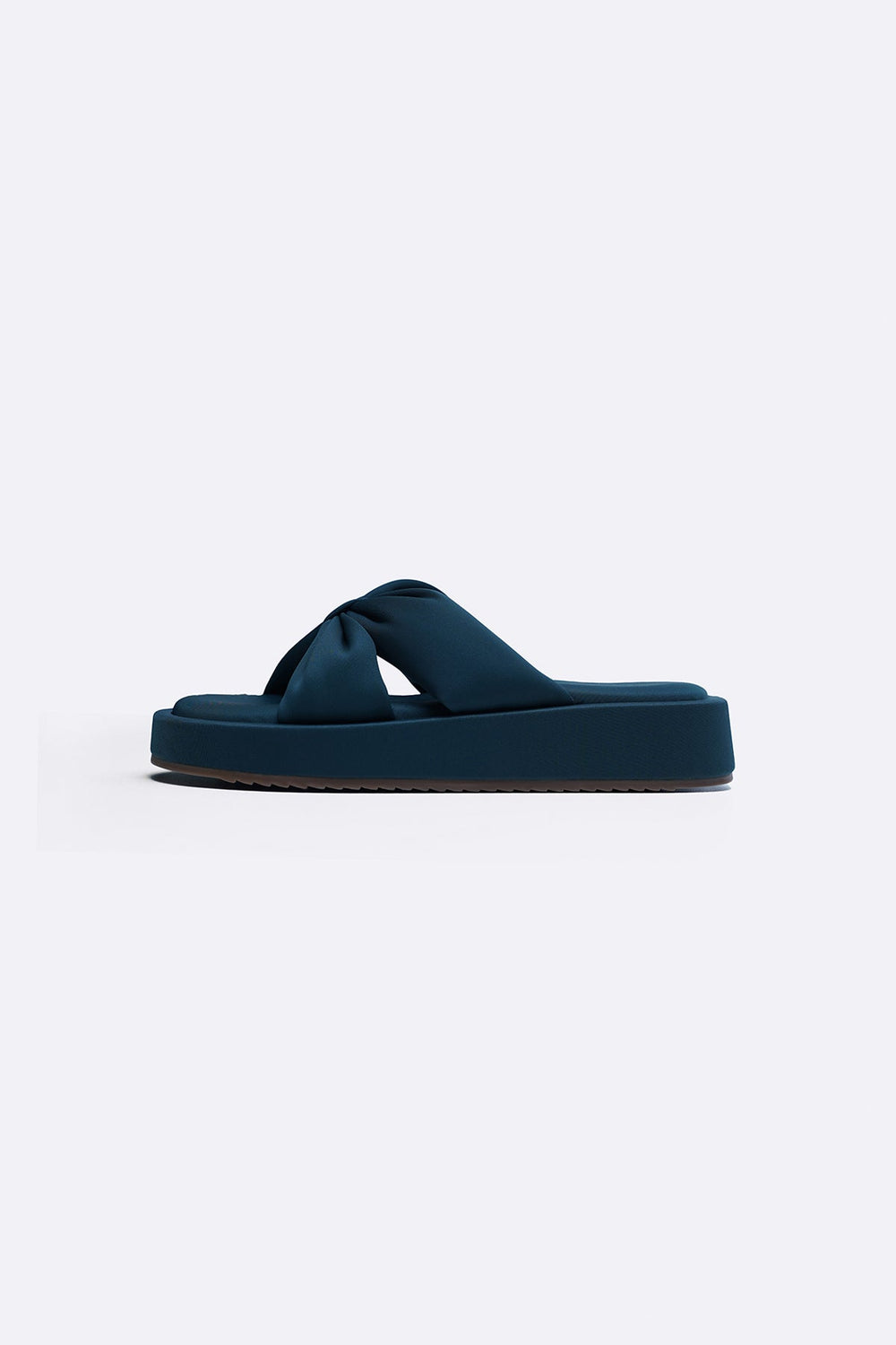 DARK GREEN BOW MAMA SLIDES