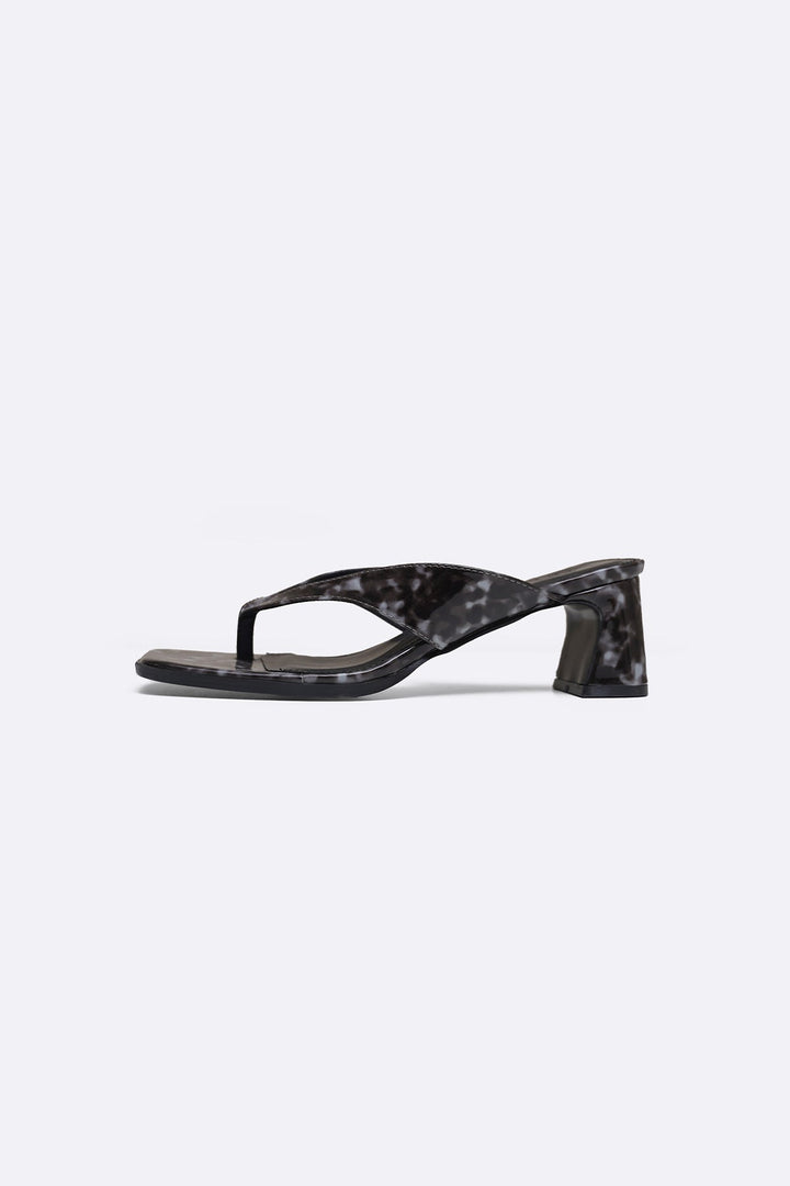GREY TORTOISE SHELL HEELS
