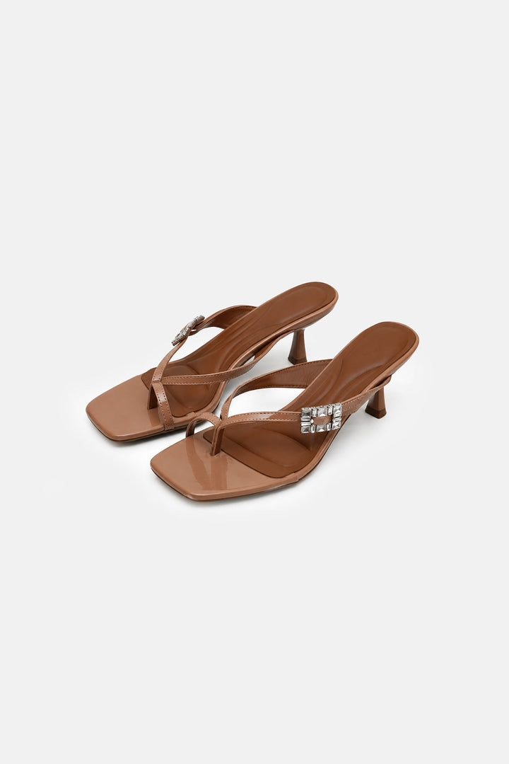 BEIGE-ECLAT PARTY HEELS