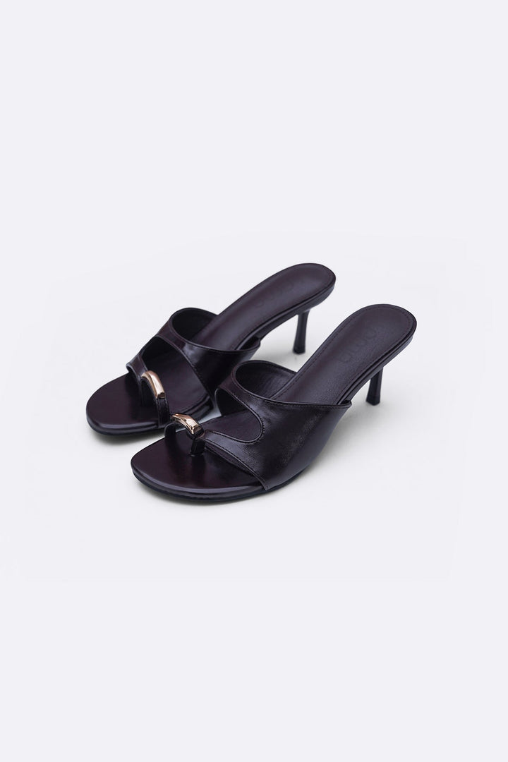 COFFEE PERISSA TOE RING HEELS