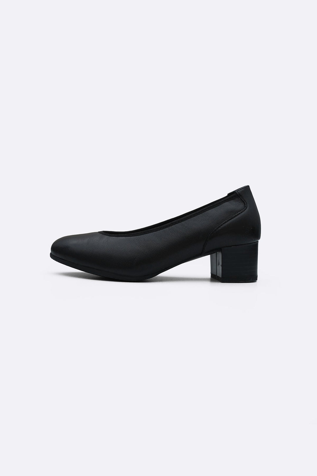 BLACK MAMA LEATHER HEELS