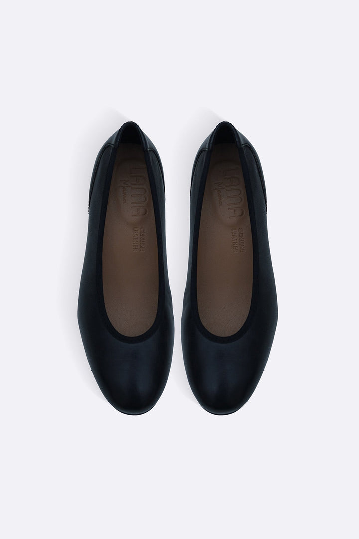 BLACK MAMA LEATHER HEELS