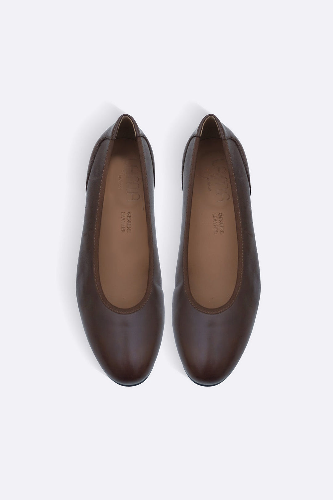 DARK BROWN MAMA LEATHER HEELS