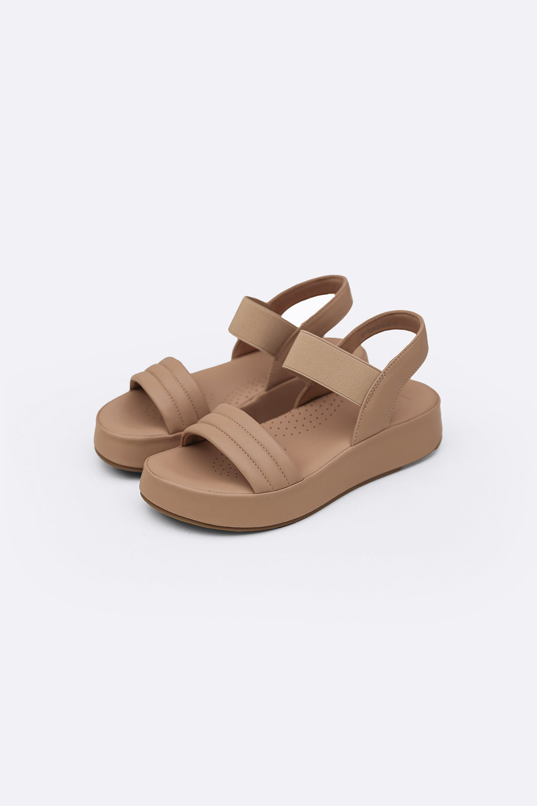 LIGHT BEIGE CANDY SOFT MAMA SANDALS