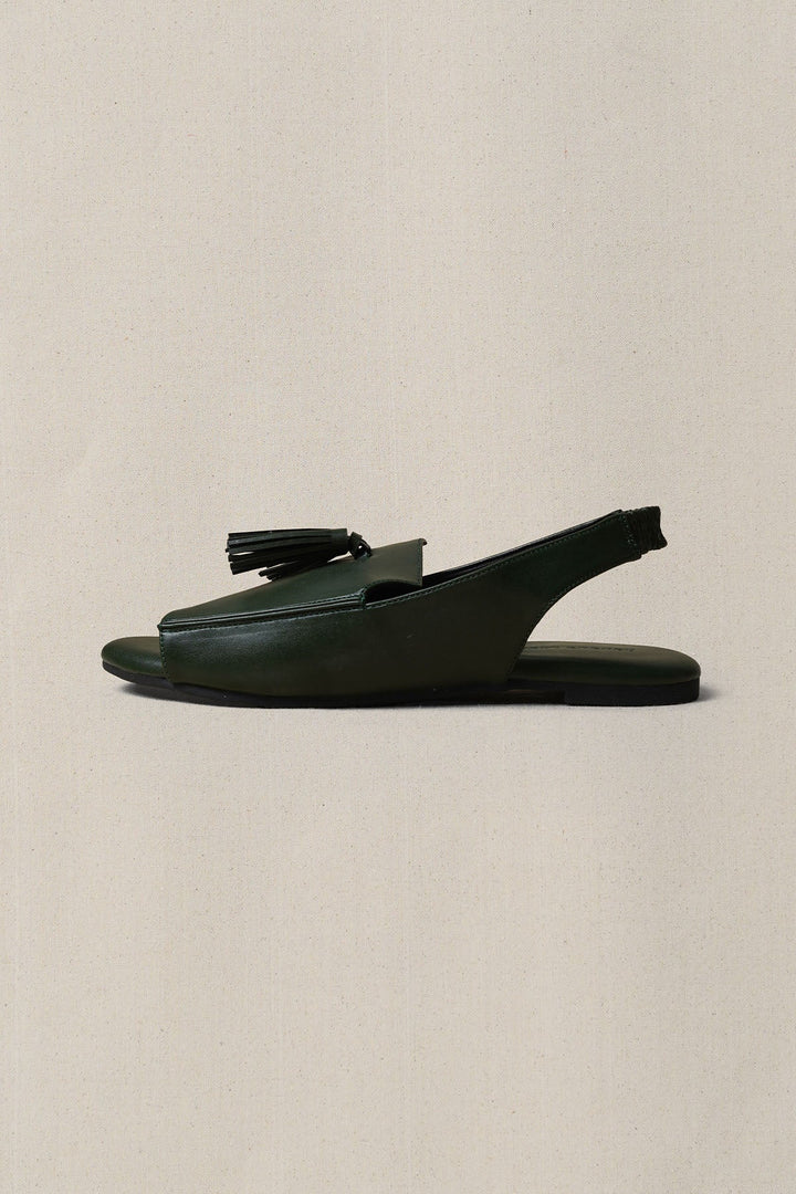 GREEN SUMMER PORT SANDALS