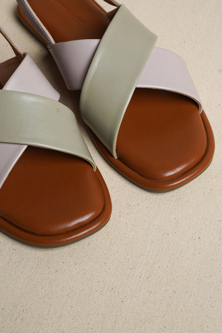 PINK MINT COASTLINE SANDALS