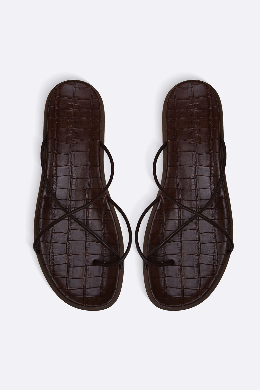 BROWN STRAP TRACK SLIDES