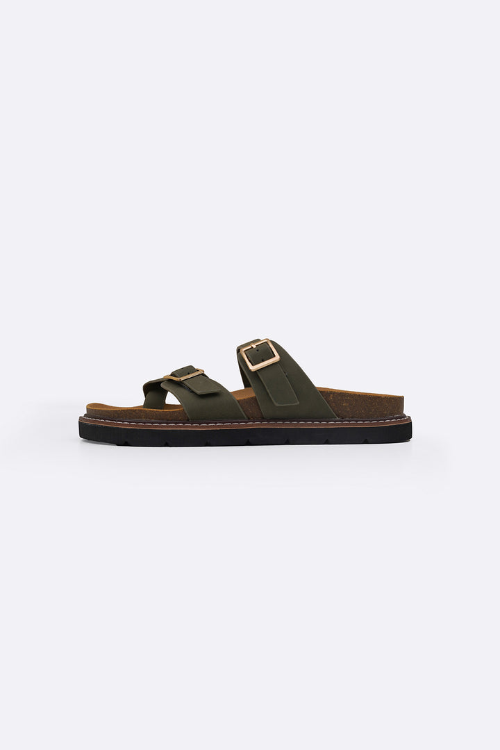 ATHENS BUCKLE SLIDES