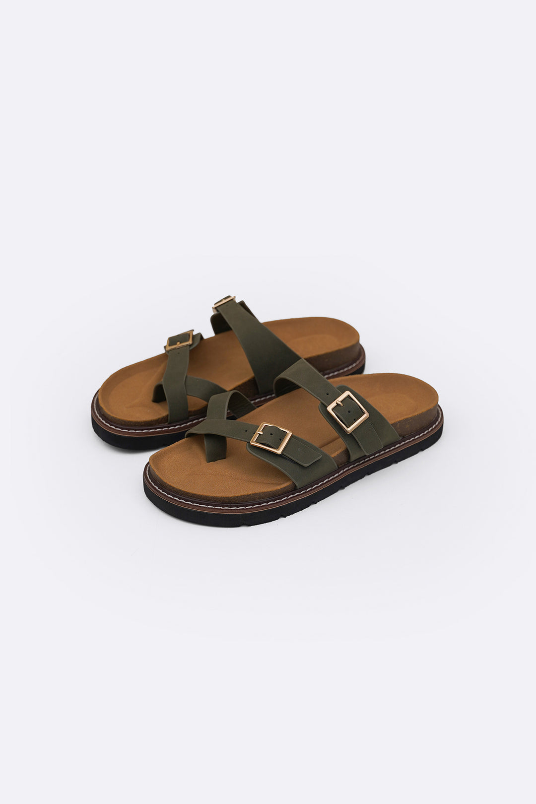 ATHENS BUCKLE SLIDES