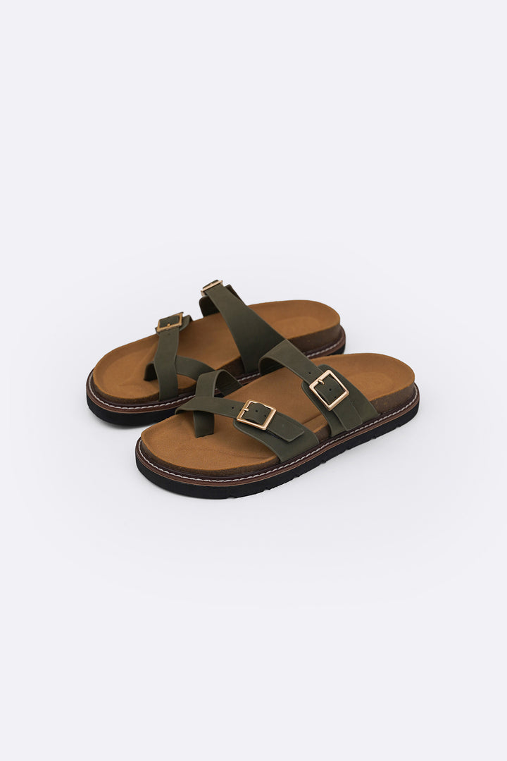 ATHENS BUCKLE SLIDES