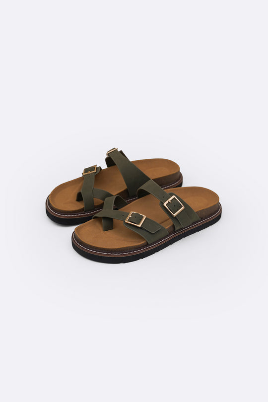 ATHENS BUCKLE SLIDES