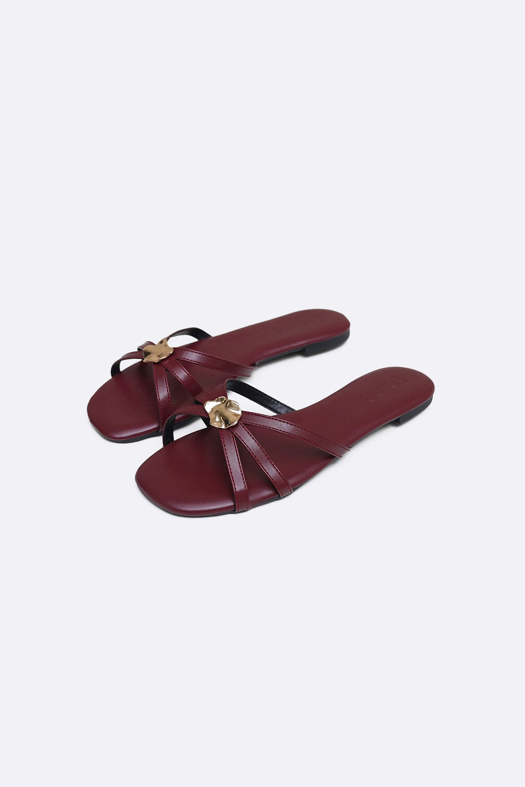 MAROON MINIMALIST FESTIVE SLIDES