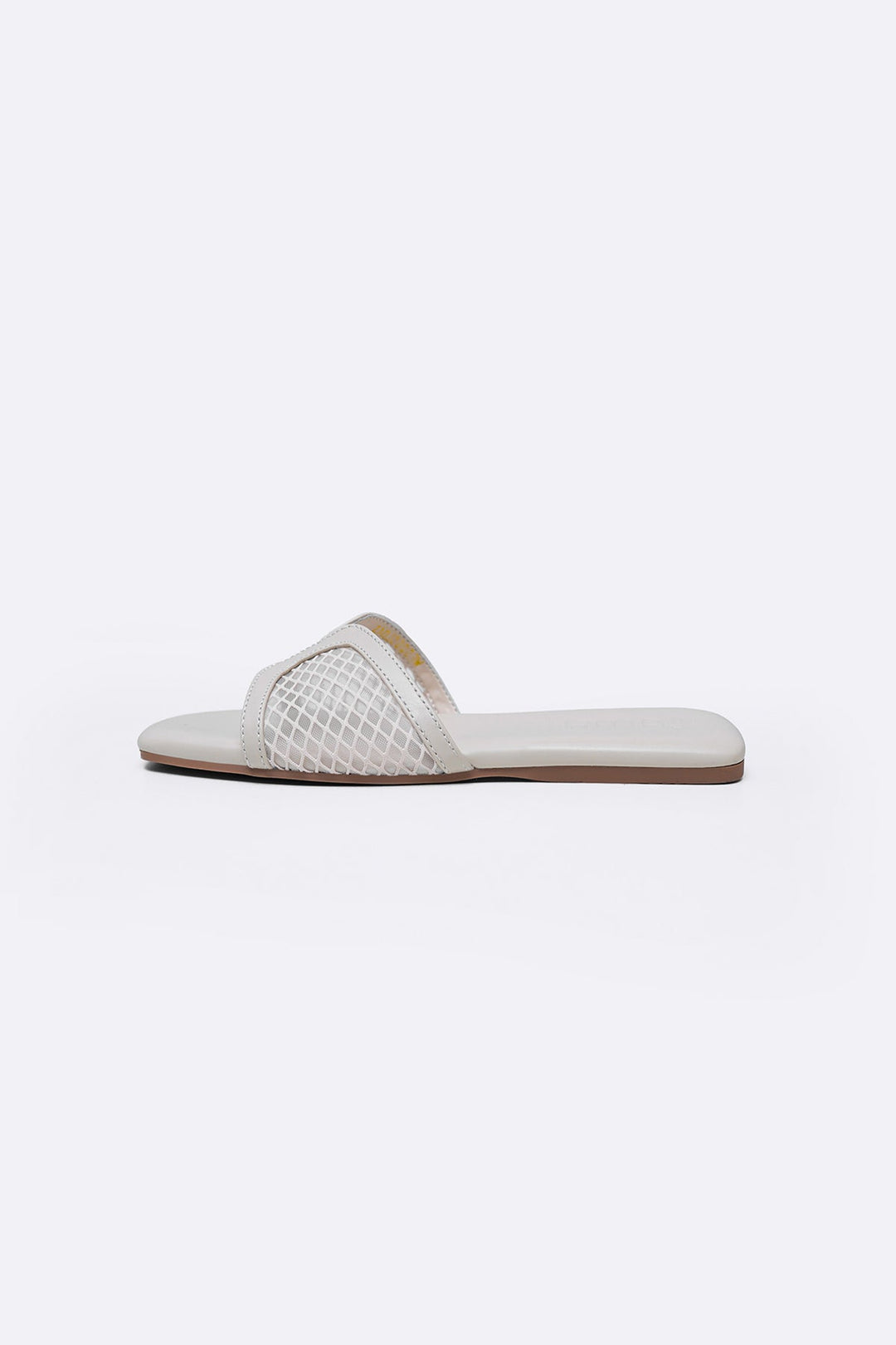 OFF WHITE SOFT MESH SLIDES
