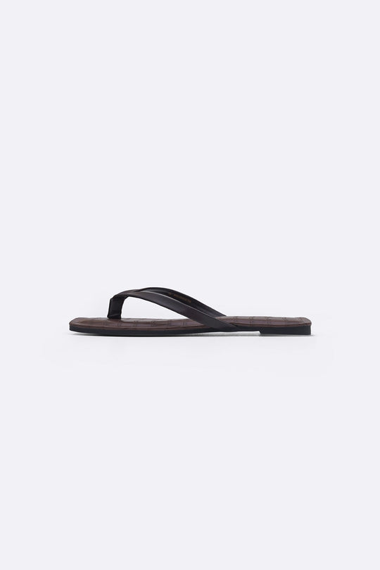 COFFEE ALL DAY FLIP FLOPS