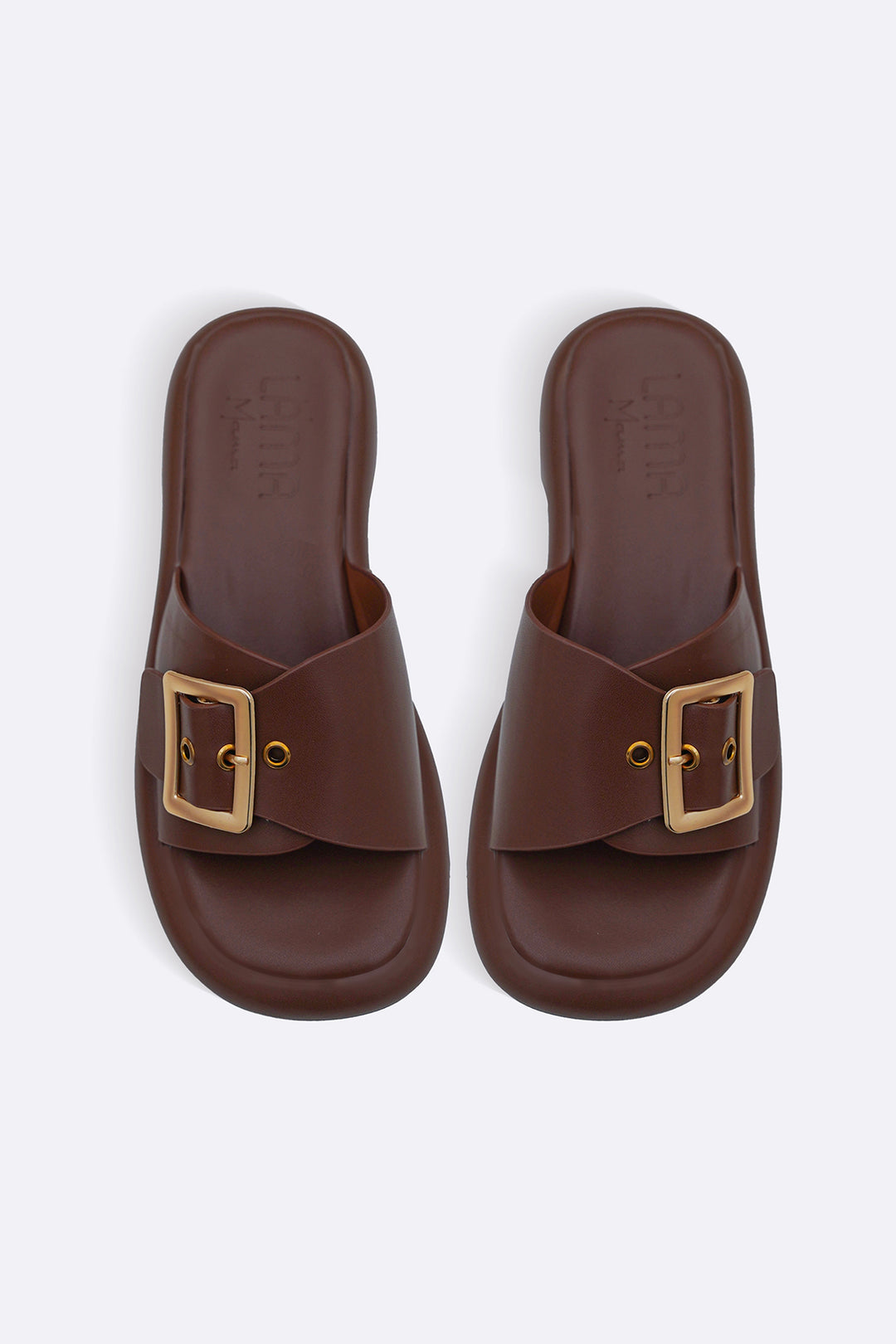 BUCKLE MAMA SLIDES