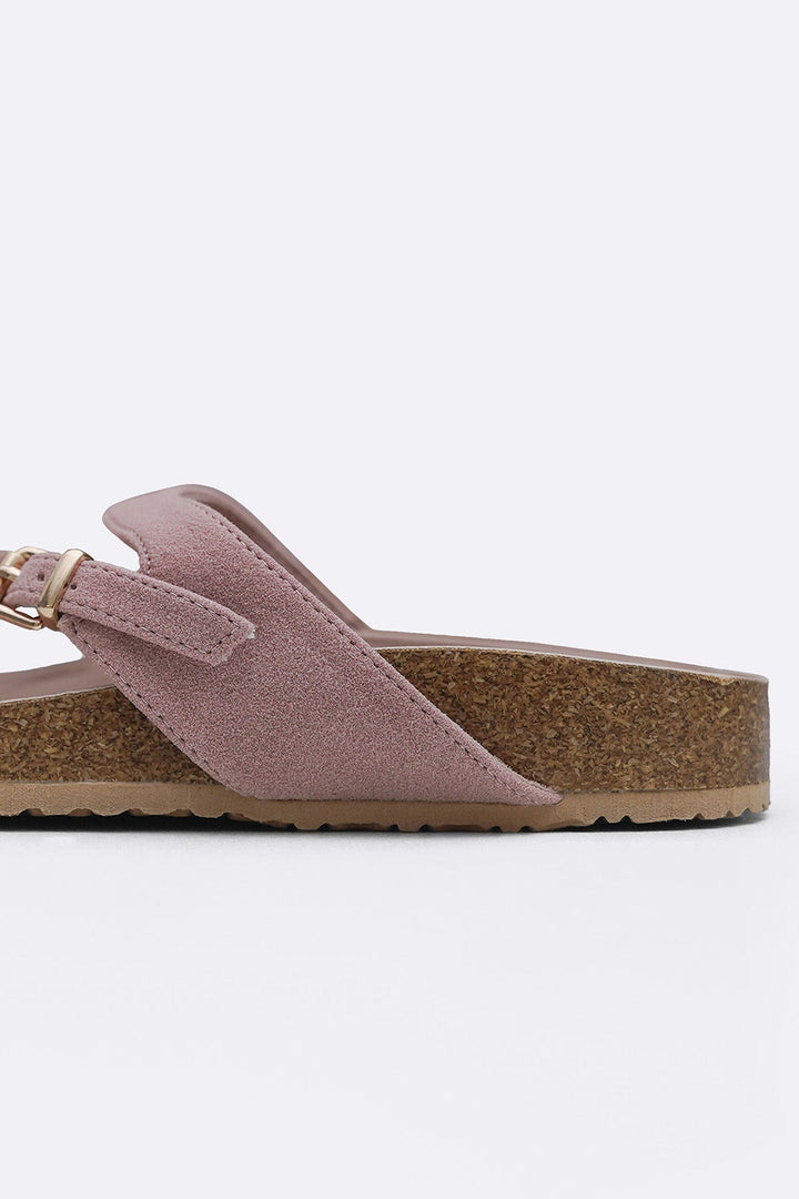 PINK CALA FLIP FLOPS