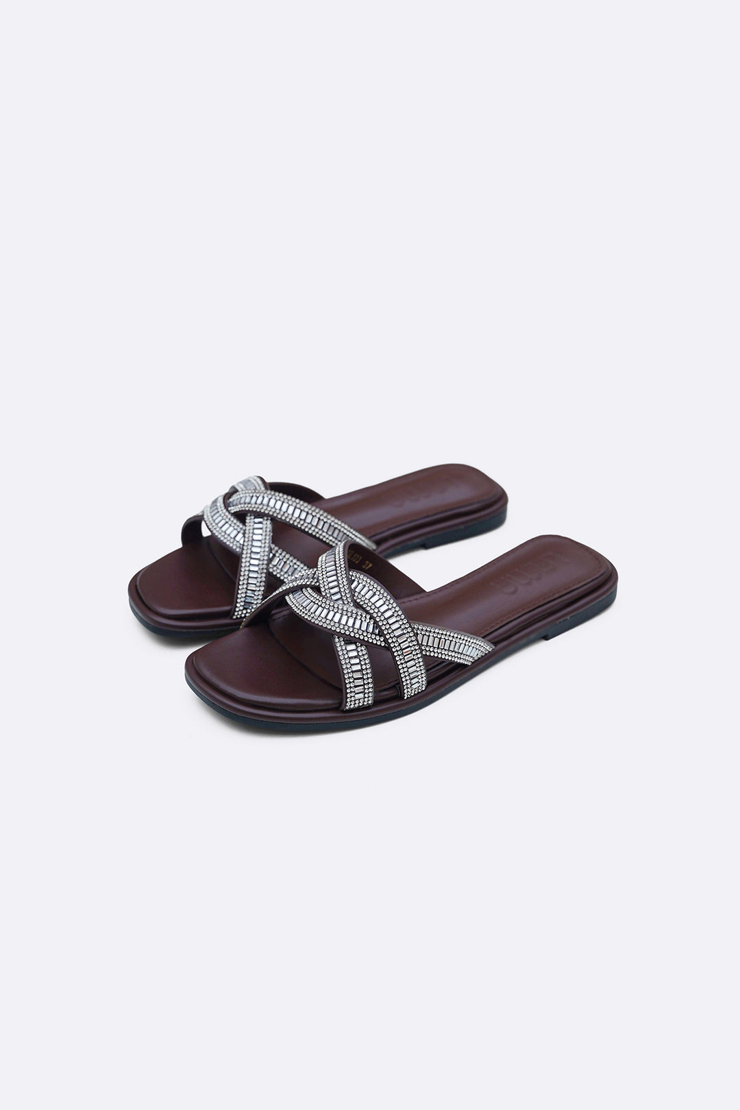 MERINO STUDDED SLIDES