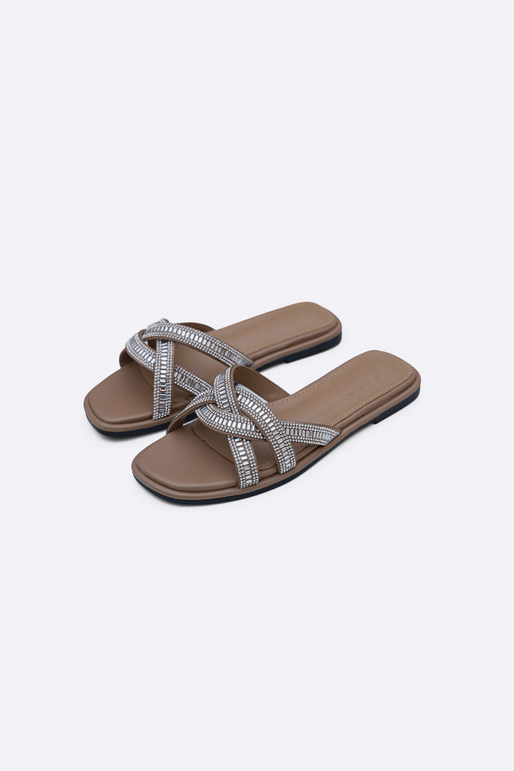 MERINO STUDDED SLIDES