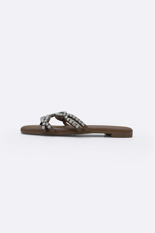 BROWN CLOVER PARTY SLIDES