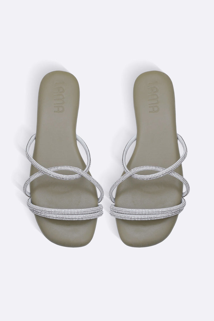 OLIVE VINNY FESTIVE SLIDES