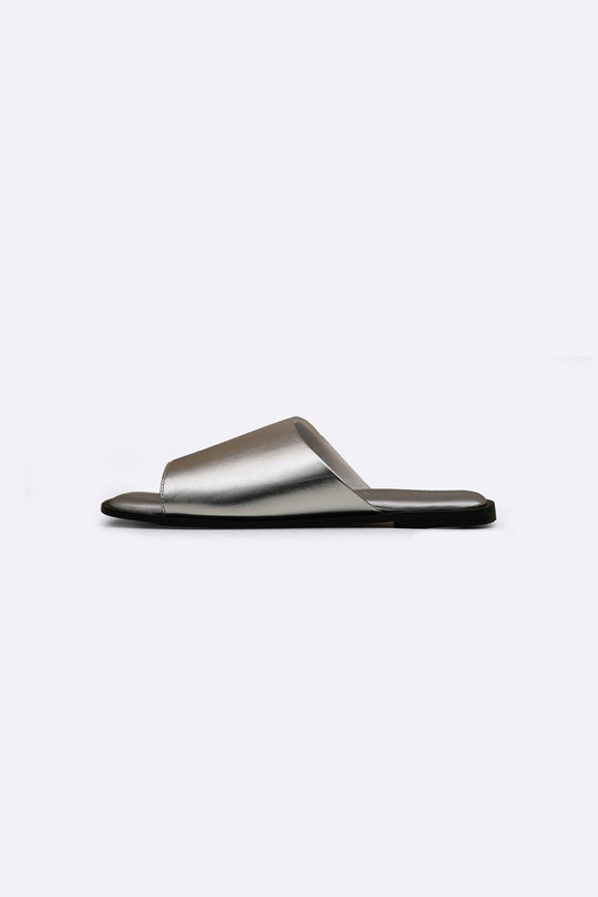 SILVER METALLIC SLIDE