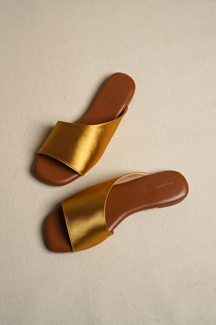 GOLD TAFFY SLIP ONS