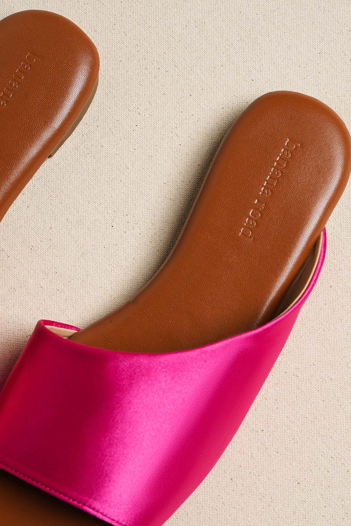 PINK TAFFY SLIP ONS