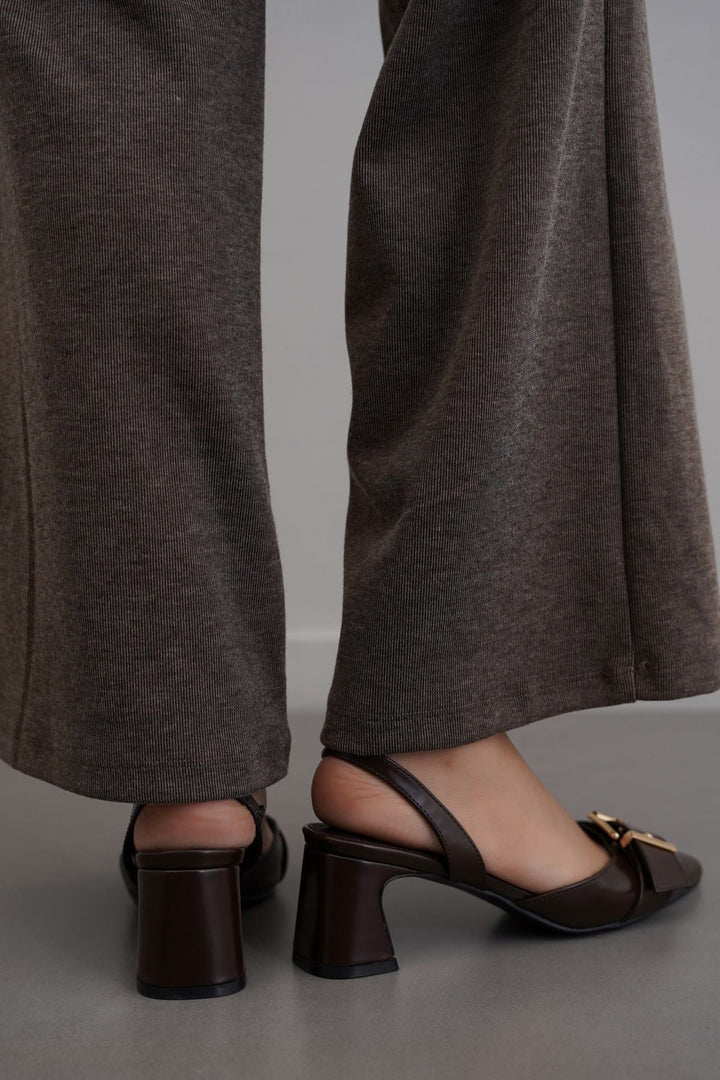 CHOCOLATE GOLD BUCKLE BLOCKS